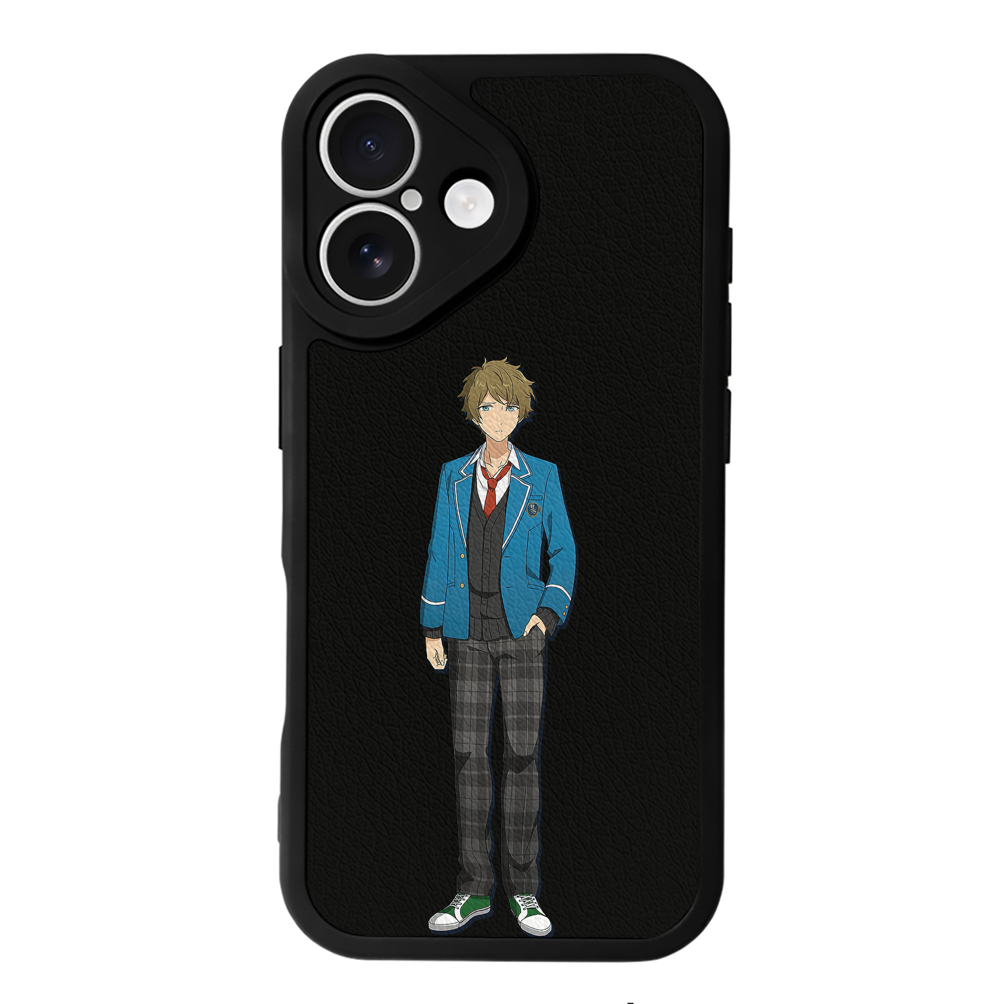（画像用） あんさんぶるスターズ! Ensemble Stars 【iPhone 16シリーズ対応】シリコンスマホケース（レザー調） 材質：シリコン